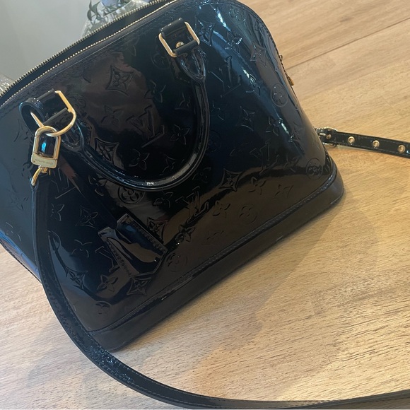 ALMA PM MV BLACK LEATHER PURSE - Picture 13 of 15